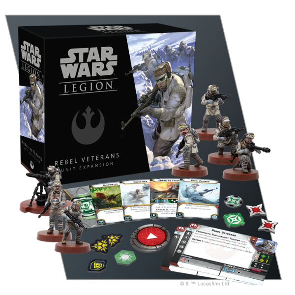 Star Wars - Legion Miniatures Game - Rebel Veterans Expansion