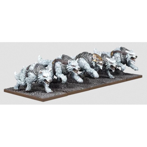 Mantic - Kings of War - Northern Alliance Tundra Wolves Troop