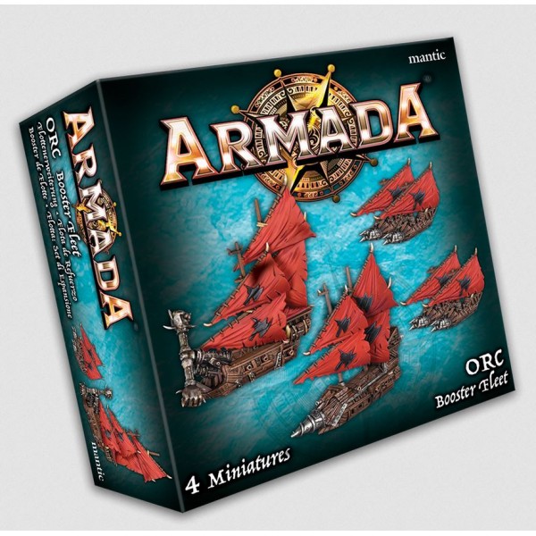 Kings Of War - Armada - Orc Booster Fleet