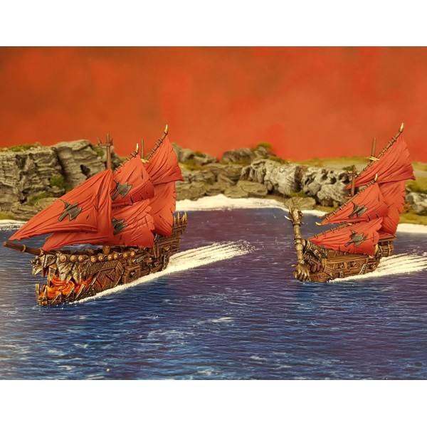 Clearance - Kings Of War - Armada - Orc Starter Fleet