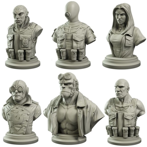 HELLBOY - The Board Game - Collector’s Bust Set