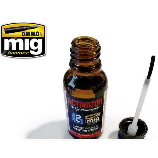 Mig AMMO - ACTIVATOR 20mL (Cyanoacrylate / Super Glue) 