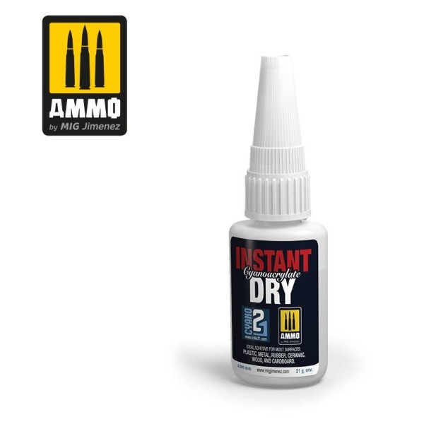 Mig AMMO - INSTANT DRY - CYANOACRYLATE (Super Glue)