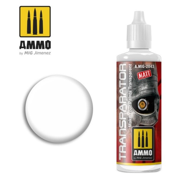 MiG AMMO - TRANSPARATOR MATTE - 60 ML (Glaze Medium)