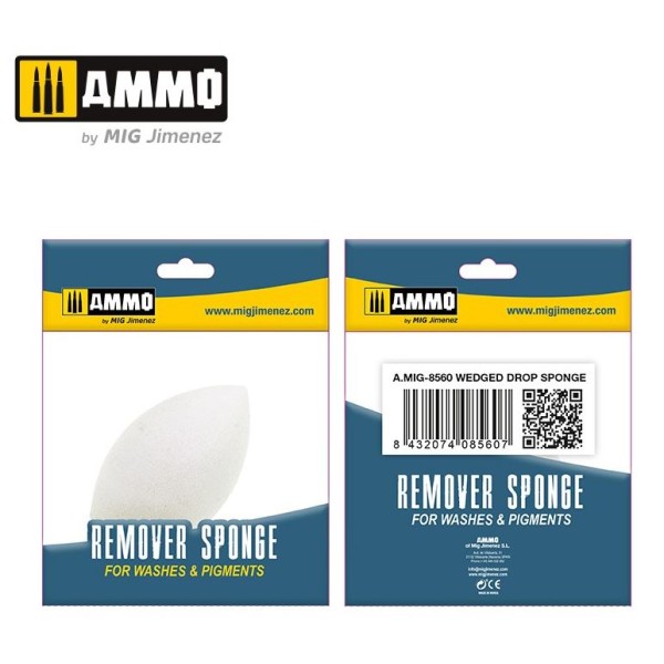 Mig Ammo - Remover Sponges - Wedged Drop