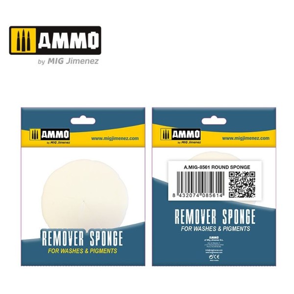 Mig Ammo - Remover Sponges - Round