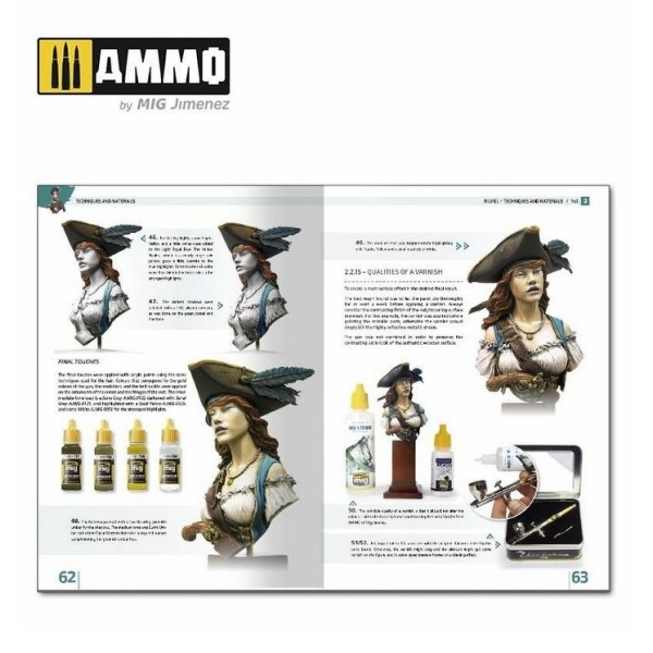 MIG Ammo - ENCYCLOPEDIA OF FIGURES MODELLING TECHNIQUES - VOL 2 - Techniques and Materials