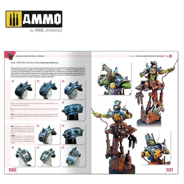 MIG Ammo - ENCYCLOPEDIA OF FIGURES MODELLING TECHNIQUES - VOL 3 – Modelling, Genres and Special Techniques