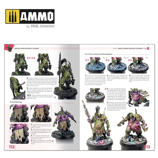 MIG Ammo - ENCYCLOPEDIA OF FIGURES MODELLING TECHNIQUES - VOL 3 – Modelling, Genres and Special Techniques