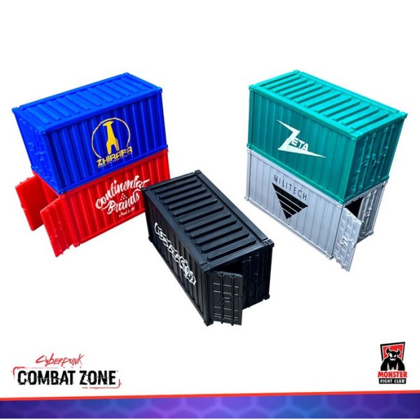 Cyberpunk: Combat Zone - Cargo Containers (Cyberpunk Red Limited edition)