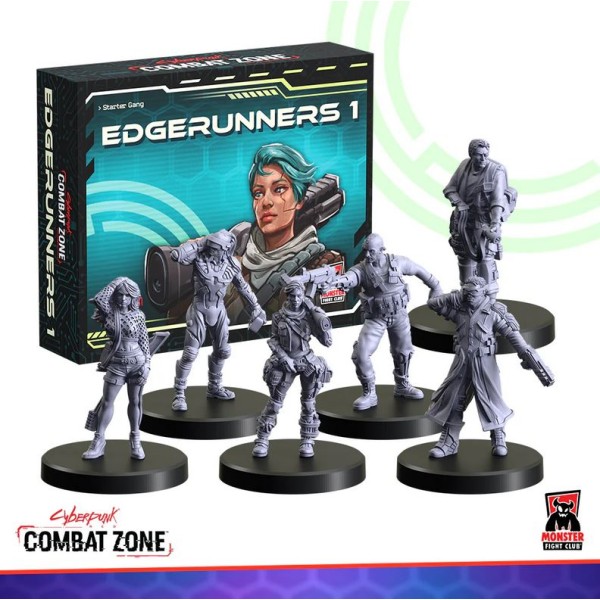 Cyberpunk: Combat Zone - Edgerunners 1 Starter Gang