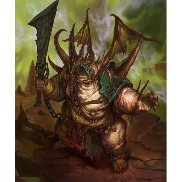 Dark Place Miniatures - Greater Entities - Yersin, Lord of Pustulent Flesh