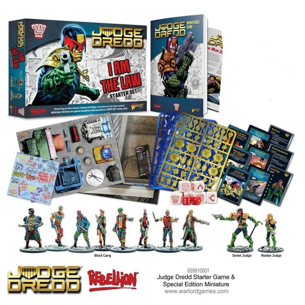 Judge Dredd: 'I Am The Law' Starter Game