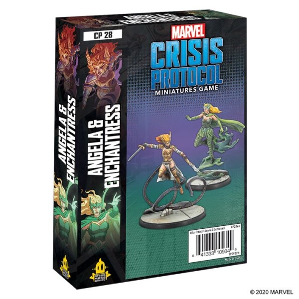 Marvel - Crisis Protocol - Miniatures Game - Angela and Enchantress