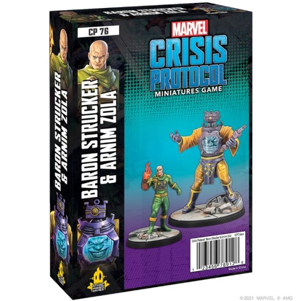 Marvel - Crisis Protocol - Miniatures Game - Baron Strucker and Arnim Zola