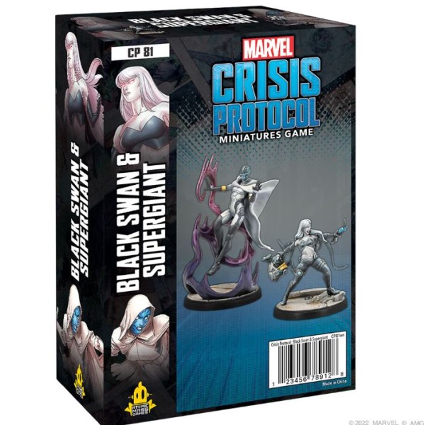 Marvel - Crisis Protocol - Miniatures Game - Black Swan and Supergiant