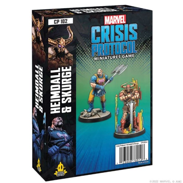 Marvel - Crisis Protocol - Miniatures Game - Heimdall and Skurge Character Pack