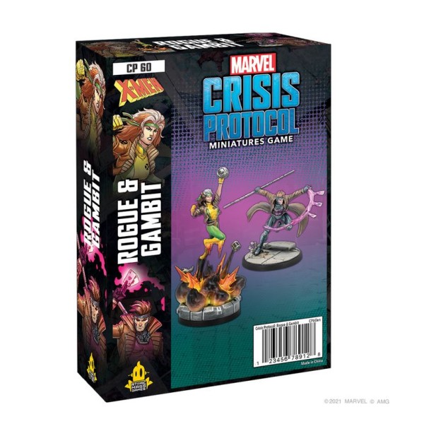 Marvel - Crisis Protocol - Miniatures Game - Gambit and Rogue