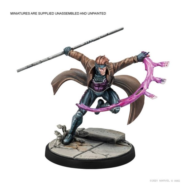 Marvel - Crisis Protocol - Miniatures Game - Gambit and Rogue