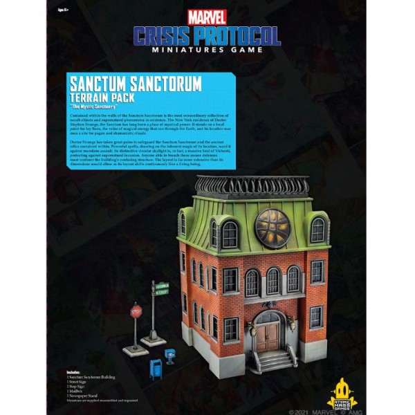 Marvel - Crisis Protocol - Miniatures Game - Sanctum Sanctorum Terrain