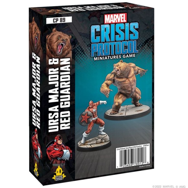 Marvel - Crisis Protocol - Miniatures Game - Red Guardian and Ursa Major