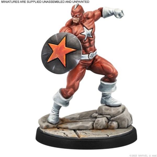 Marvel - Crisis Protocol - Miniatures Game - Red Guardian and Ursa Major