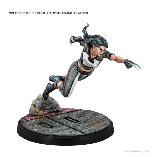 Marvel - Crisis Protocol - Miniatures Game - X-23 and Honey Badger