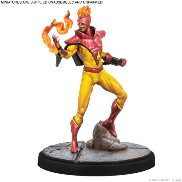 Marvel - Crisis Protocol - Miniatures Game - The Blob and Pyro