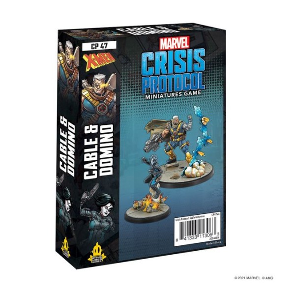 Marvel - Crisis Protocol - Miniatures Game - Domino and Cable