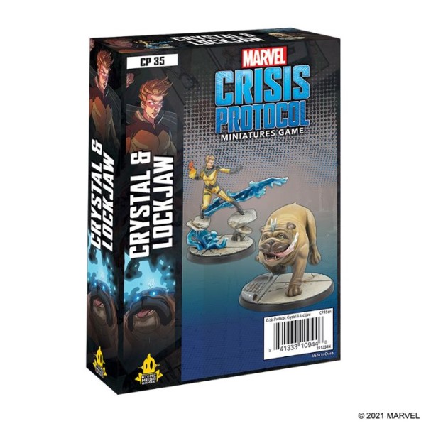 Marvel - Crisis Protocol - Miniatures Game - Crystal and Lockjaw