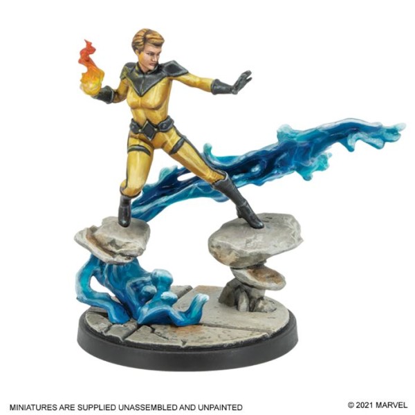 Marvel - Crisis Protocol - Miniatures Game - Crystal and Lockjaw