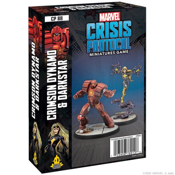 Marvel - Crisis Protocol - Miniatures Game - Crimson Dynamo and Dark Star