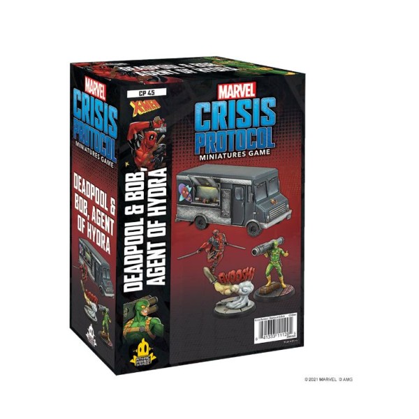 Marvel - Crisis Protocol - Miniatures Game - Deadpool and Bob, Agent of Hydra