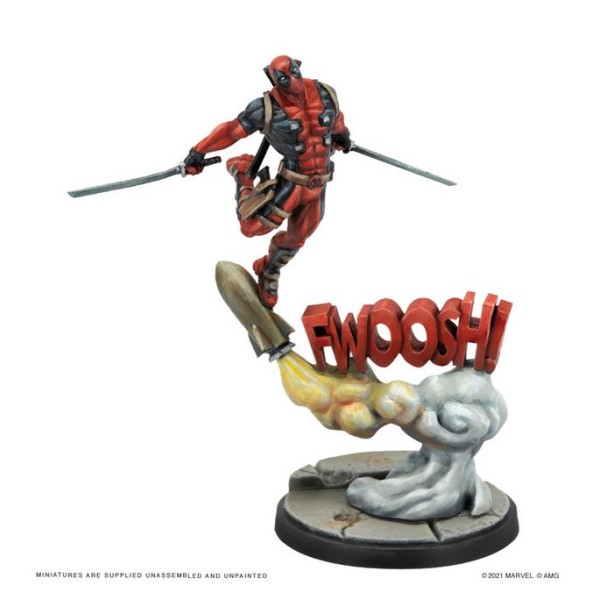 Marvel - Crisis Protocol - Miniatures Game - Deadpool and Bob, Agent of Hydra