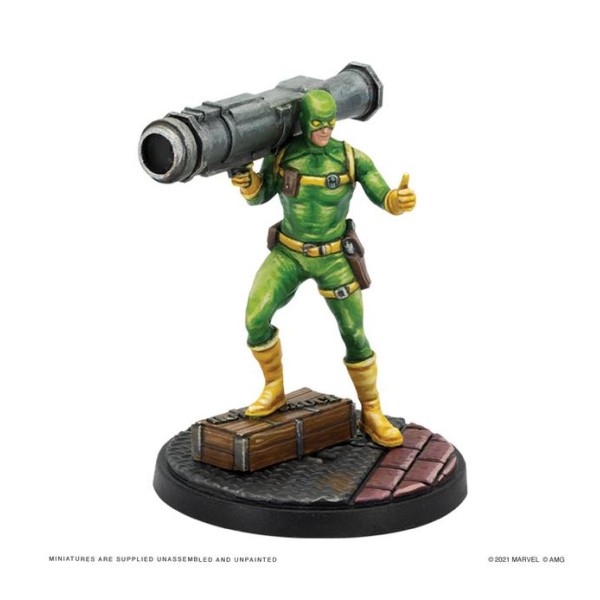 Marvel - Crisis Protocol - Miniatures Game - Deadpool and Bob, Agent of Hydra