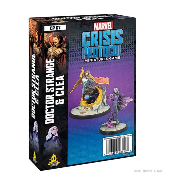 Marvel - Crisis Protocol - Miniatures Game - Doctor Strange and Clea