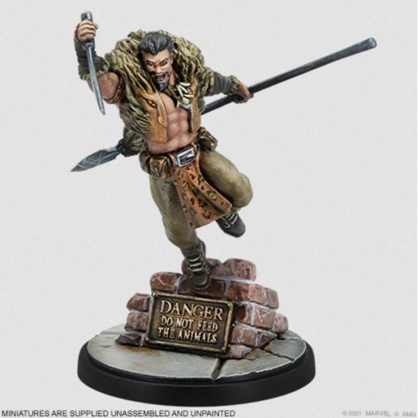 Marvel - Crisis Protocol - Miniatures Game - Lizard and Kraven