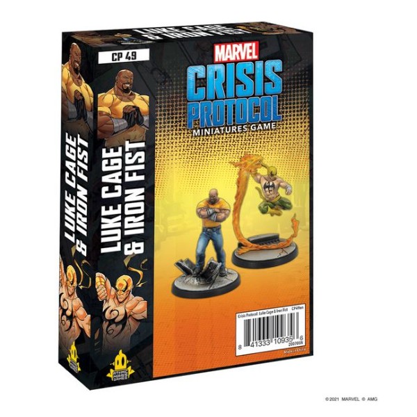 Marvel - Crisis Protocol - Miniatures Game - Luke Cage and Iron Fist