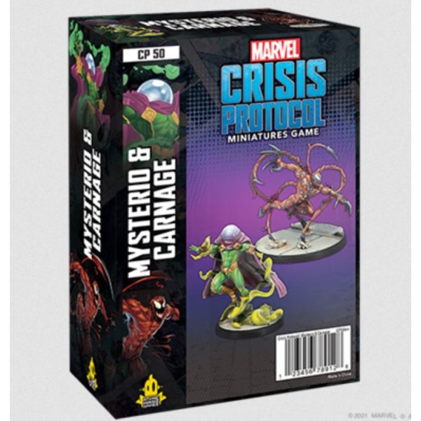 Marvel - Crisis Protocol - Miniatures Game - Mysterio and Carnage