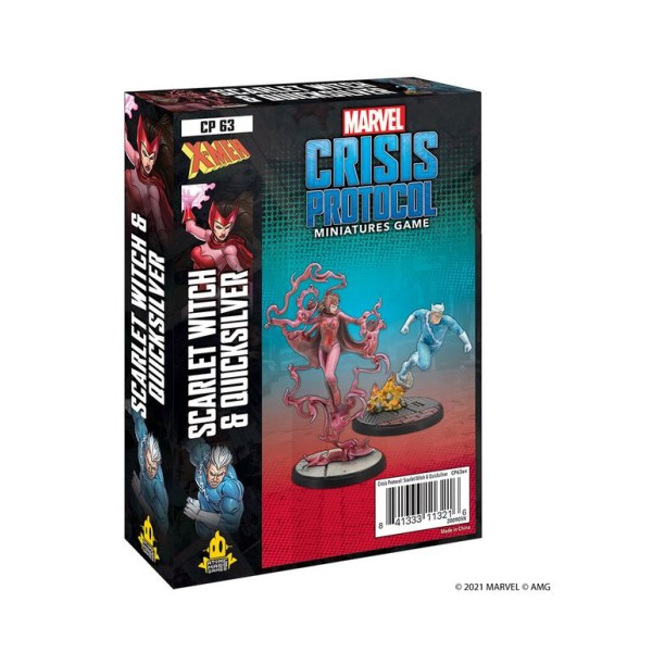 Marvel - Crisis Protocol - Miniatures Game - Scarlet Witch and Quicksilver