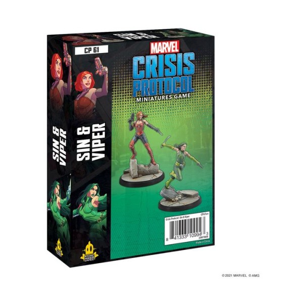 Marvel - Crisis Protocol - Miniatures Game - Sin and Viper