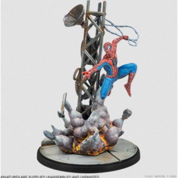Marvel - Crisis Protocol - Miniatures Game - Amazing Spider-Man and Black Cat