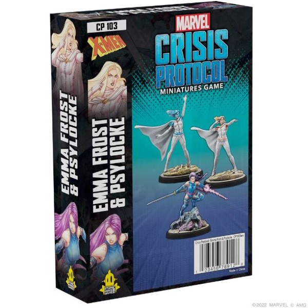 Marvel - Crisis Protocol - Miniatures Game - Emma Frost and Psylocke