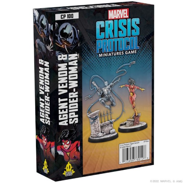 Marvel - Crisis Protocol - Miniatures Game - Venom and Spider-Woman