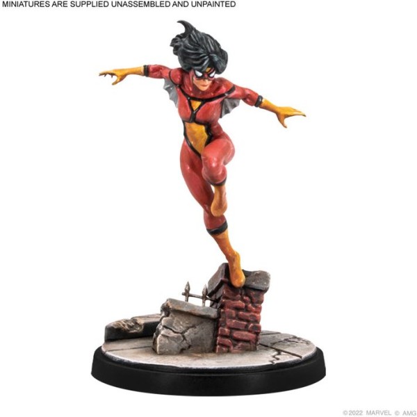 Marvel - Crisis Protocol - Miniatures Game - Venom and Spider-Woman