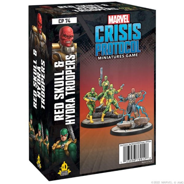 Marvel - Crisis Protocol - Miniatures Game - Red Skull and Hydra Troops