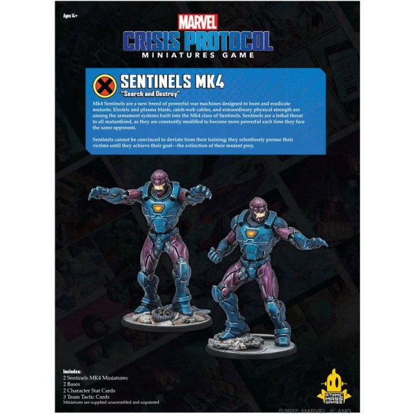 Marvel - Crisis Protocol - Miniatures Game - Sentinels MK IV