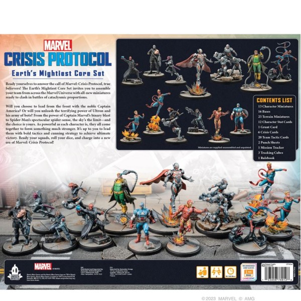 Marvel - Crisis Protocol - Earth's Mightiest Core Set 