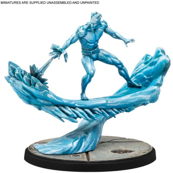 Marvel - Crisis Protocol - Miniatures Game - Iceman and Shadowcat 