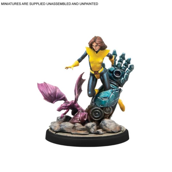 Marvel - Crisis Protocol - Miniatures Game - Iceman and Shadowcat 